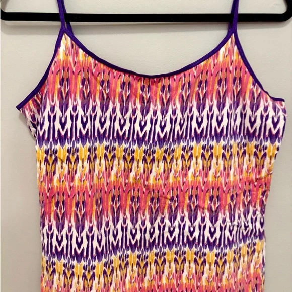 Arizona Jean Company Pink and Purple Tank Top - Picture 3 of 5
